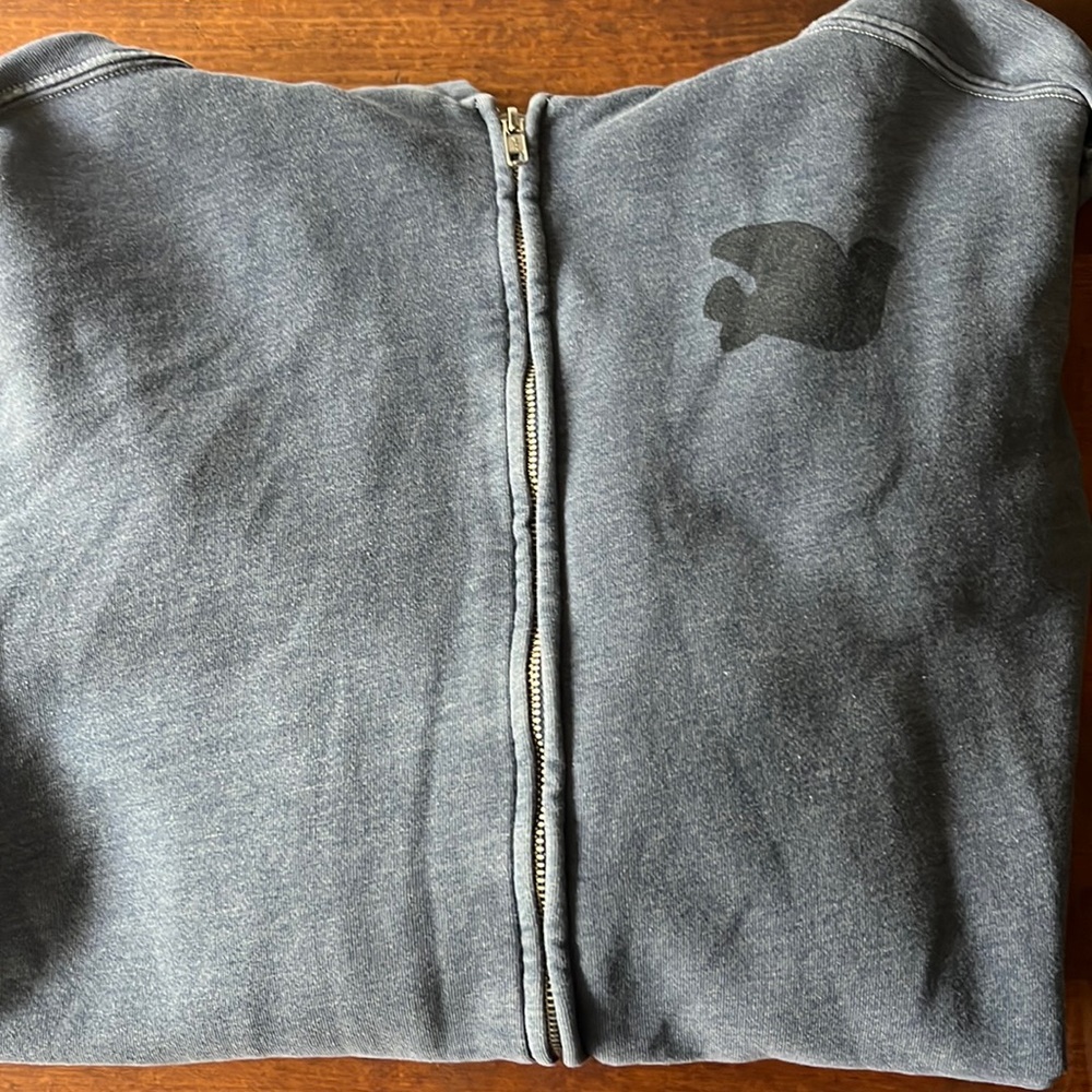 COPY - Vintage Free City zip up with Neighborhood print very rare size 3